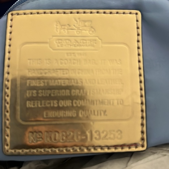 Coach silk stitch tote bag…gently used and taken care with so much love🔥🔥🔥 - Picture 12 of 12